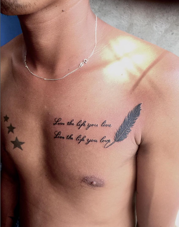 famous tattoos quotes for men
