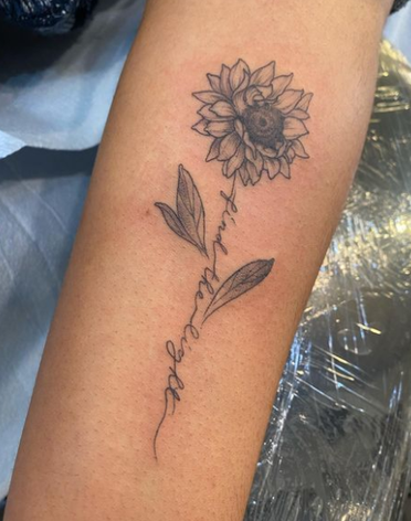 Sunflower Tattoos - 102 Magnificent Sunflower Ideas For You Look Cool