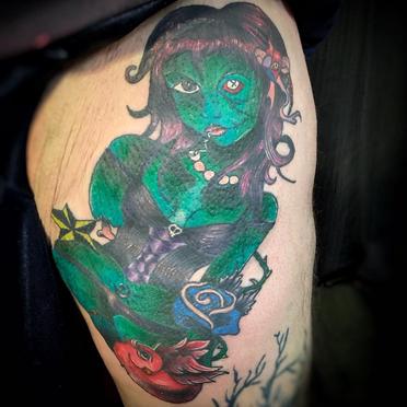 53 Terrifying Zombie Tattoos To Try Right Now On Legs For Best Inking