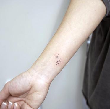 83 Amazing and Distinctive Star tattoos for Wrist | Psycho Tats