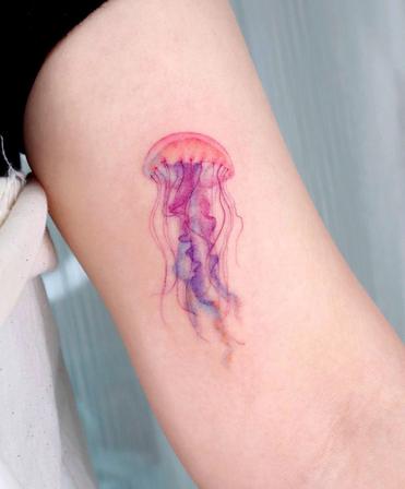 jellyfish tattoo design