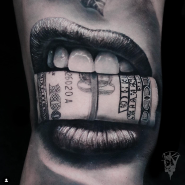 Money Tattoos - 102 Finest Designs For Men That Look Astonishing