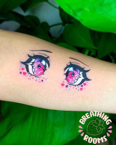 sexy eyes tattoo designs