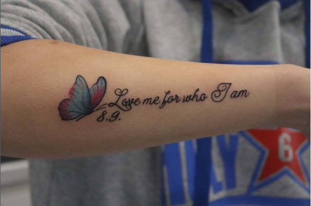 Love Me Tattoo Quotes For Guys
