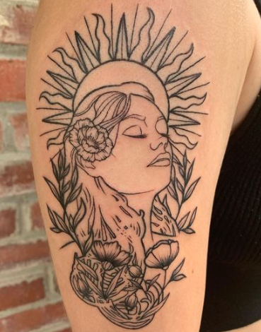 21+ Freya Goddess Tattoo