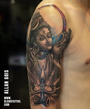 36 Creative And Elegant Shiva Tattoo Designs For Shoulder