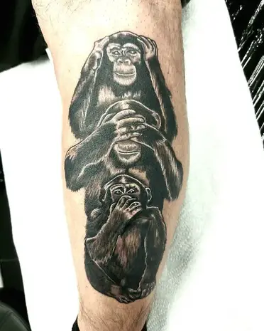 The Meaning and Origin of the Three Wise Monkeys Tattoo Design - Psycho Tats