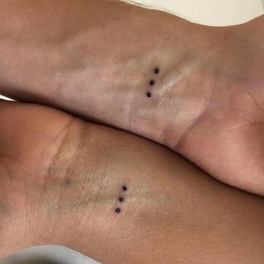 The Significance And Spiritual Meaning of the Three Dots Tattoo Design -  Psycho Tats