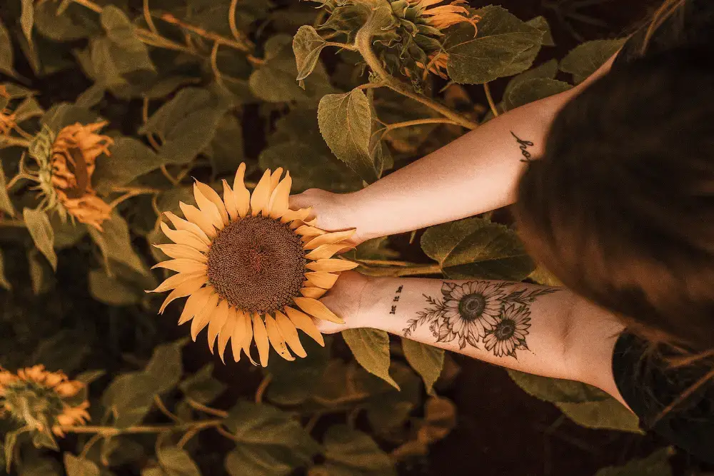 36 Small Sunflower Tattoos Meanings Designs and Ideas  neartattoos