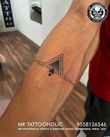 Triangle Tattoo Design With A Variation Of Different Meanings - Psycho Tats