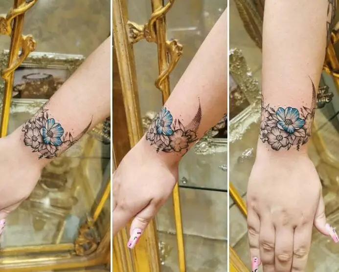 Top 92+ girly wrist bracelet tattoo super hot - thtantai2