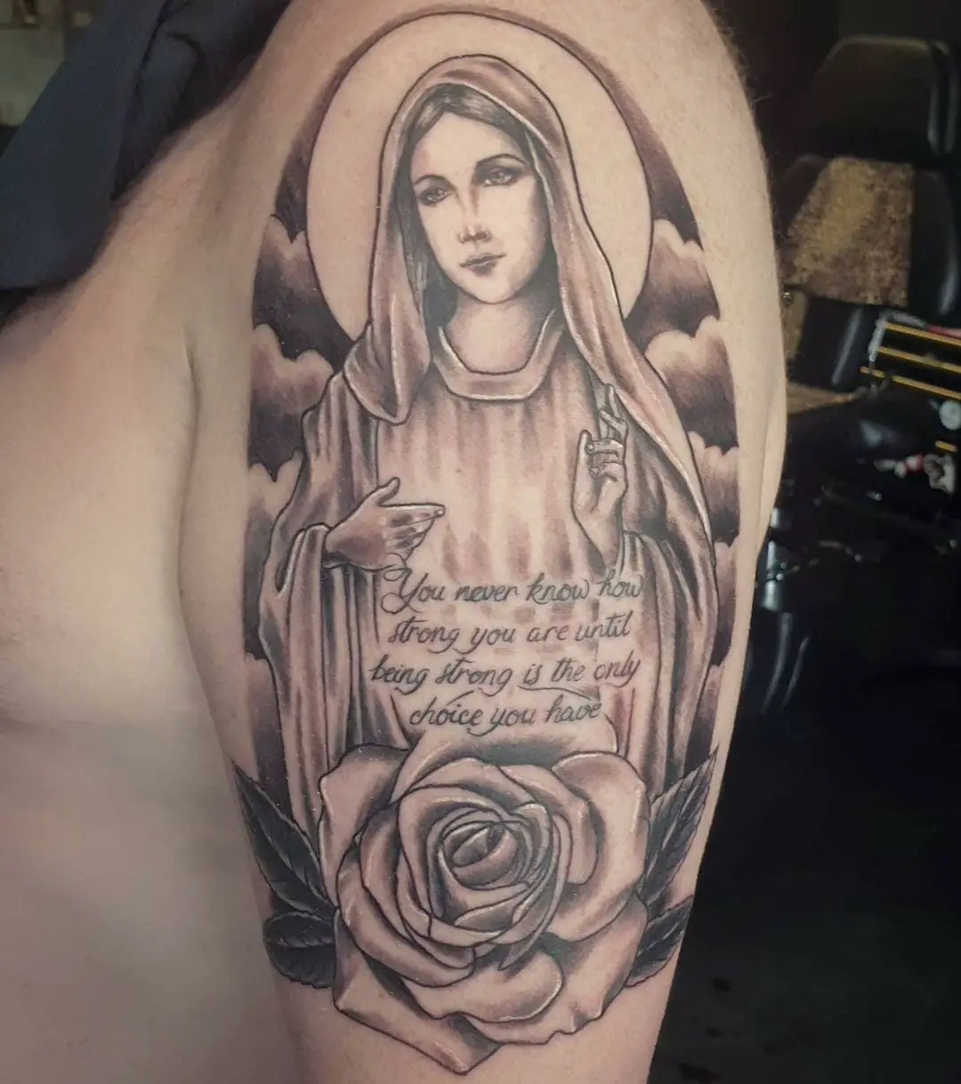 Discover more than 65 jesus and mary tattoo latest - in.eteachers