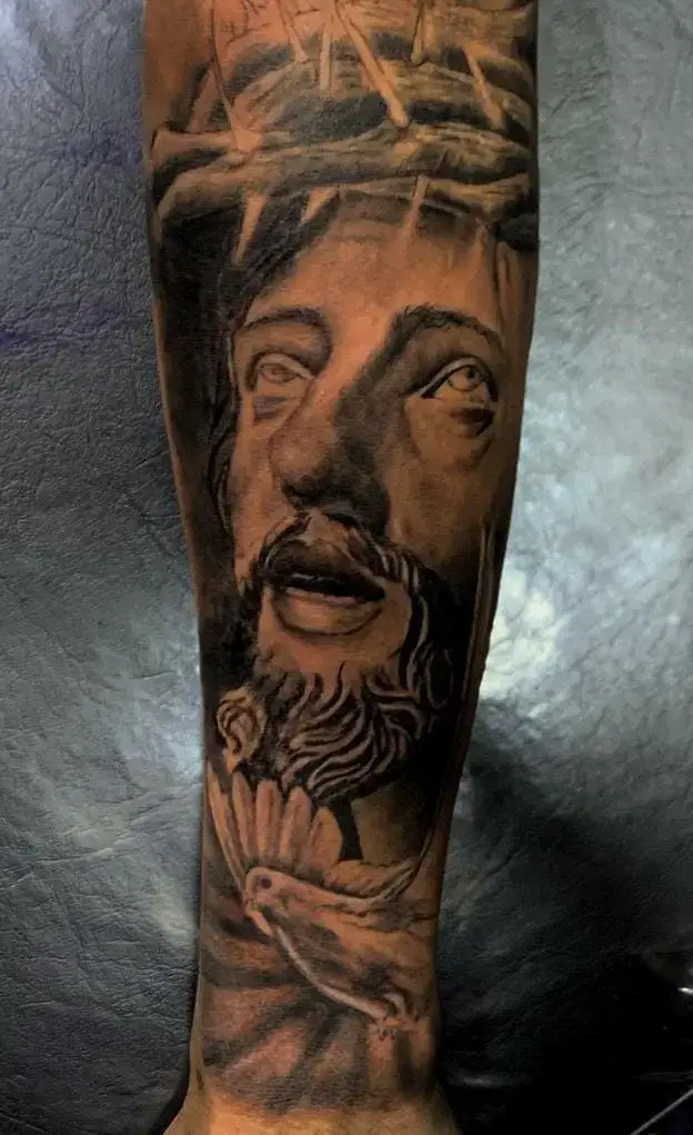 Discover The Timeless 72+ Great Looking Jesus Tattoo For Arms