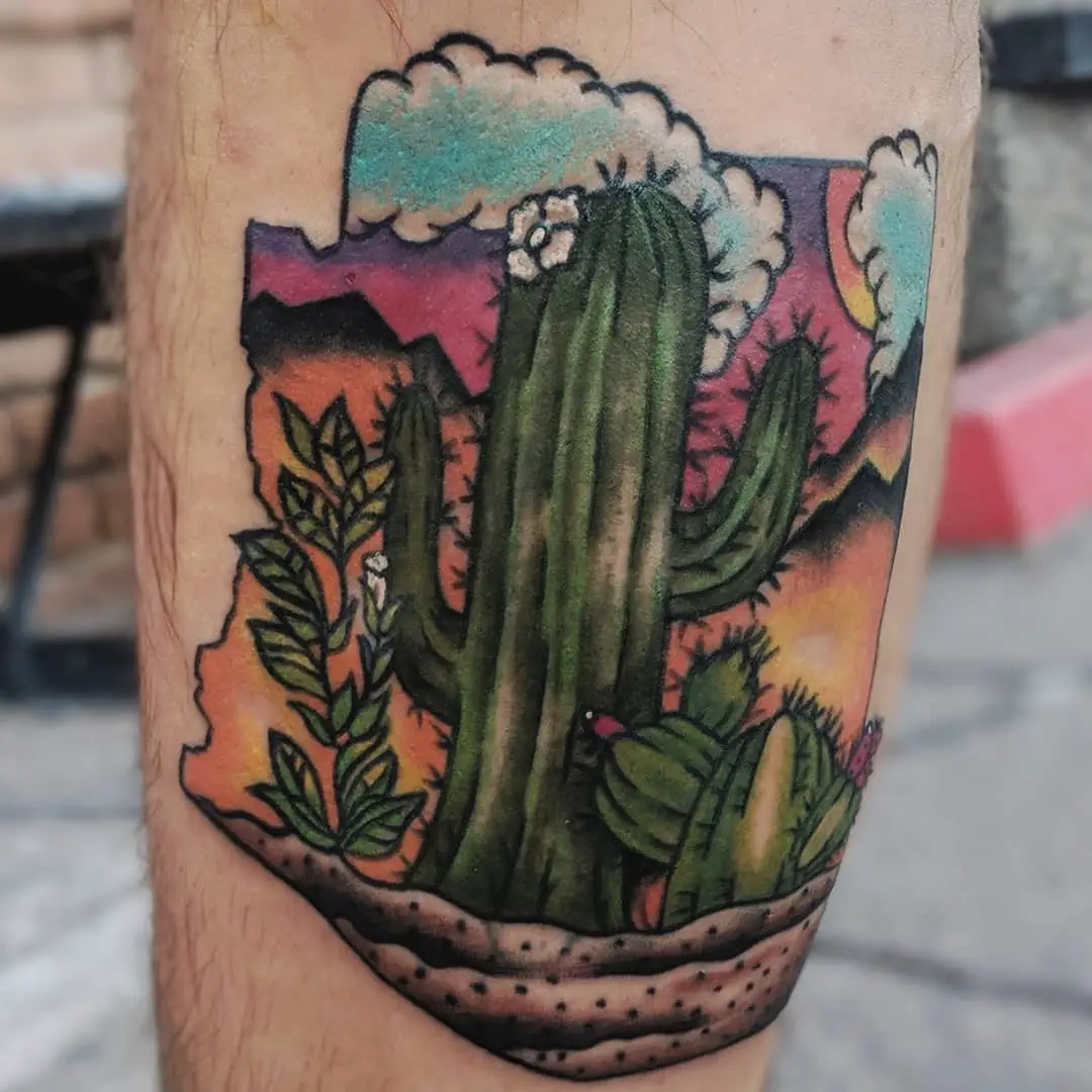 30 Coolest Prickly Perfect Cactus Tattoo Designs To Ever Exist