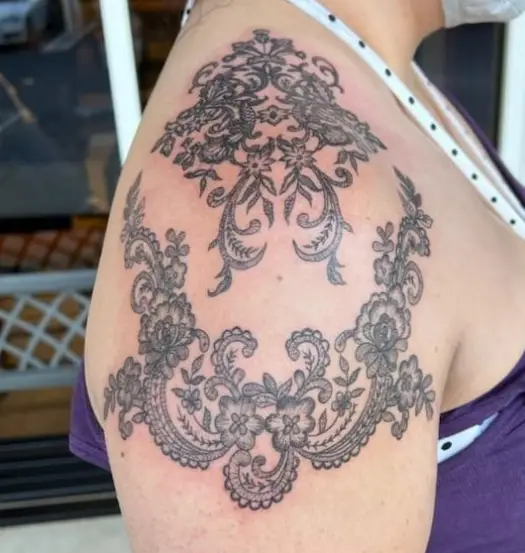 Amazing Lace Tattoo