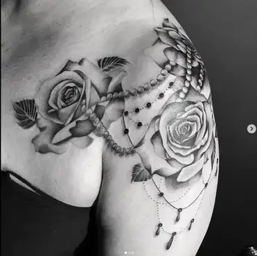 Lace Shoulder Tattoos 66 Great Design Styles & Ideas