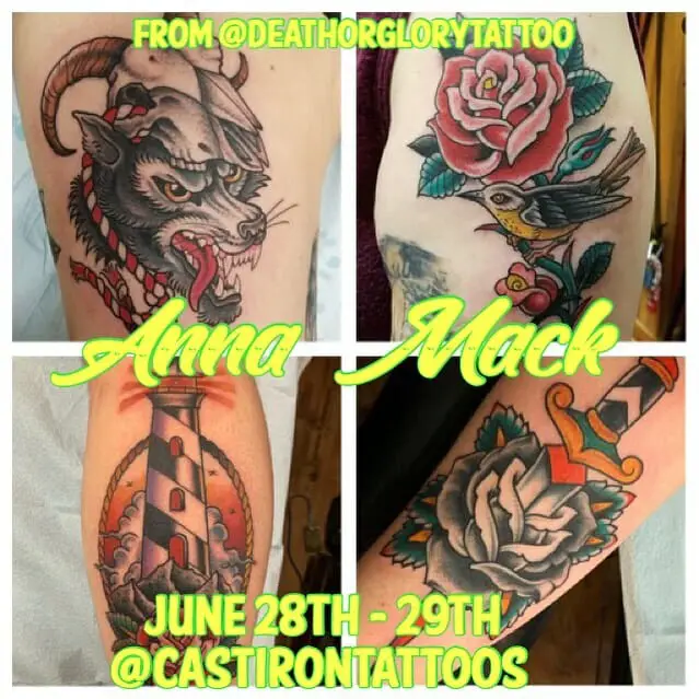 Cast Iron Tattoos Designs