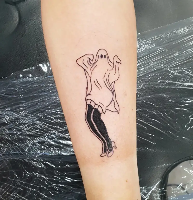 Funny Style Ghost Tattoo Every Tattoo Artist Will Love Making