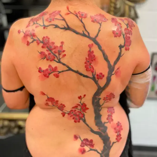 Huge Tree Tattoo