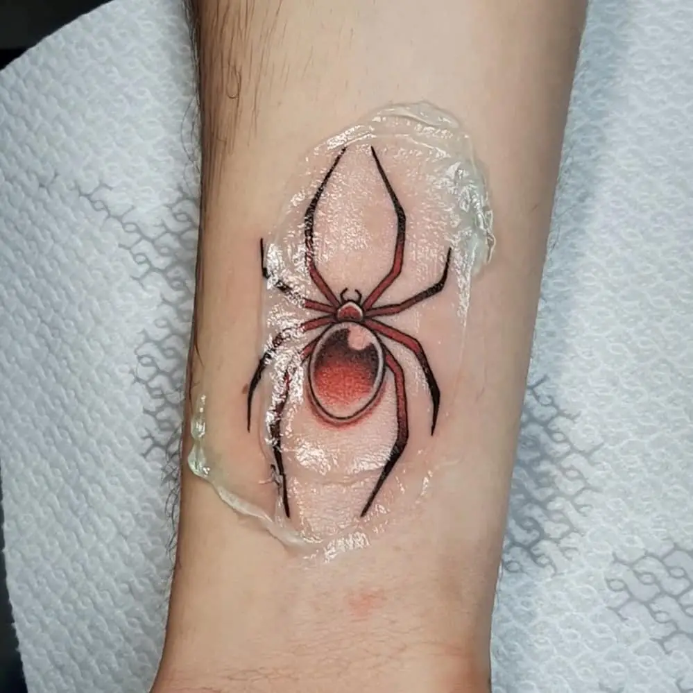 Red Spider Tattoo