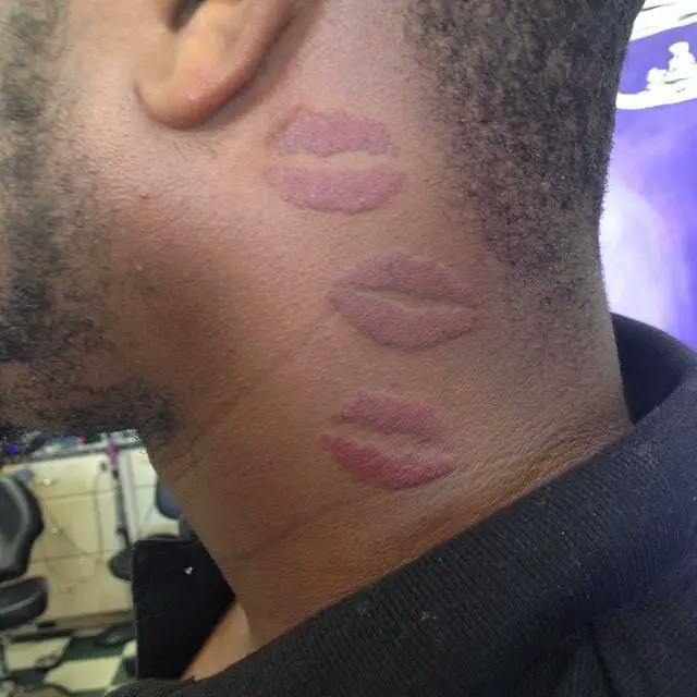 Three Kisses Tattoo