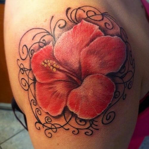 Hawaiian tattoo Design
