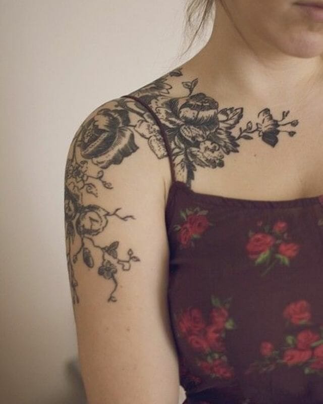 101 Elegant Shoulder Tattoo Ideas For Women - Psycho Tats