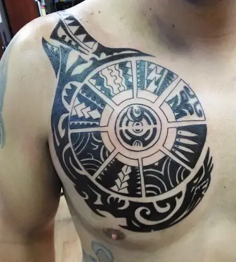 Stylish Tribal Tattoo Idea