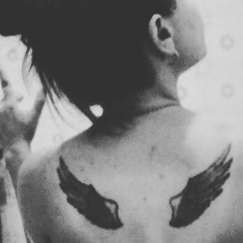 Angel Wings Tattoo Idea