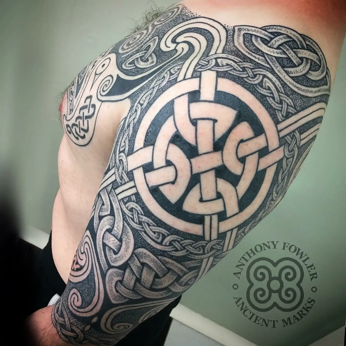 Full Sleeve Celtic Tattoos