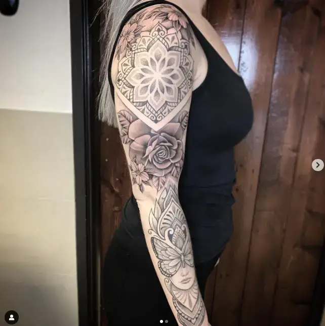 Brilliant Mandala Tattoo Design