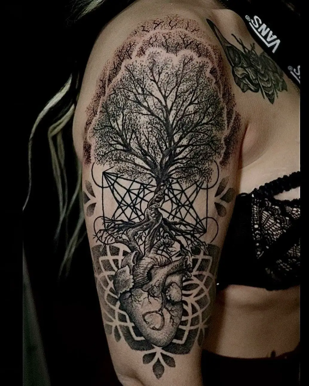 Yggdrasil Tree of Life Tattoo Design Instant Digital L - Etsy