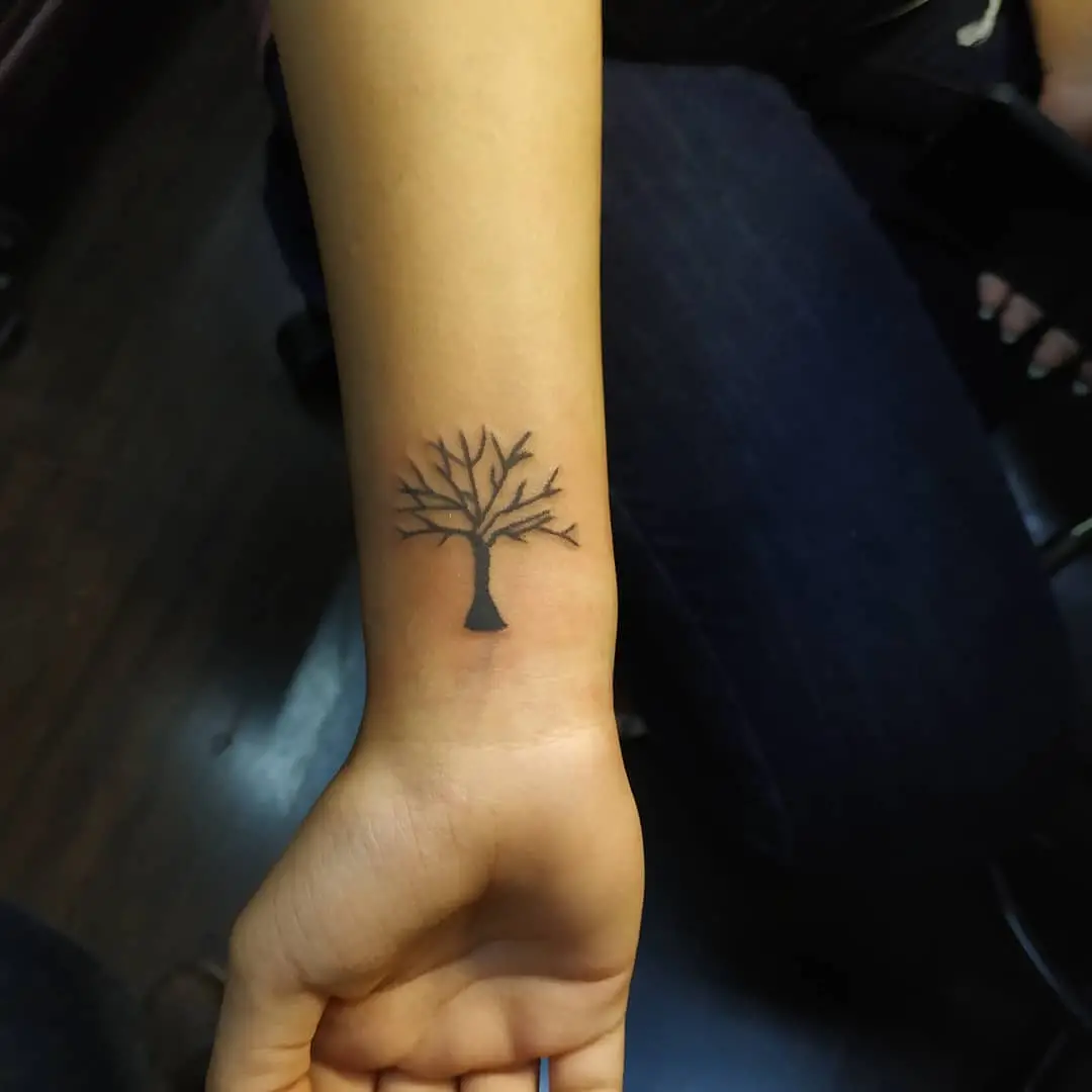 28 Tree Tattoos On Wrist - Fantastic Tree Tattoo
