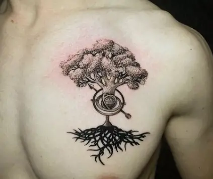 68 Tree Tattoos For Chest With Unique Ideas To Ink On Body