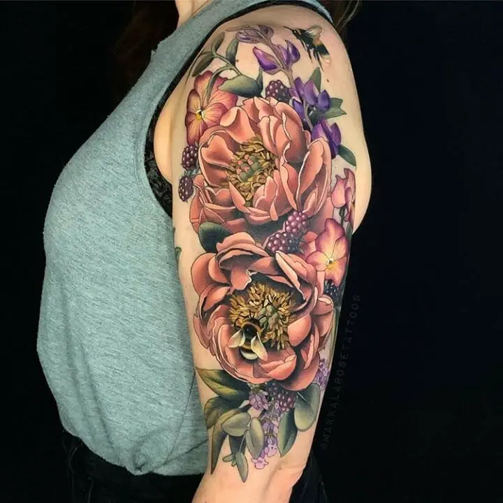 Makkala Rose Tattoo