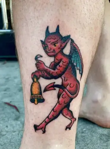 69 Deadly Evil Demon Tattoo Design