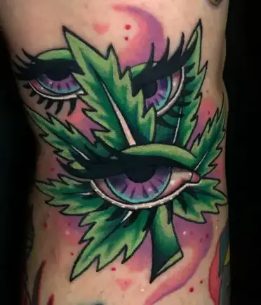 80 Top-Notch Weed Tattoo Designs You Must See!