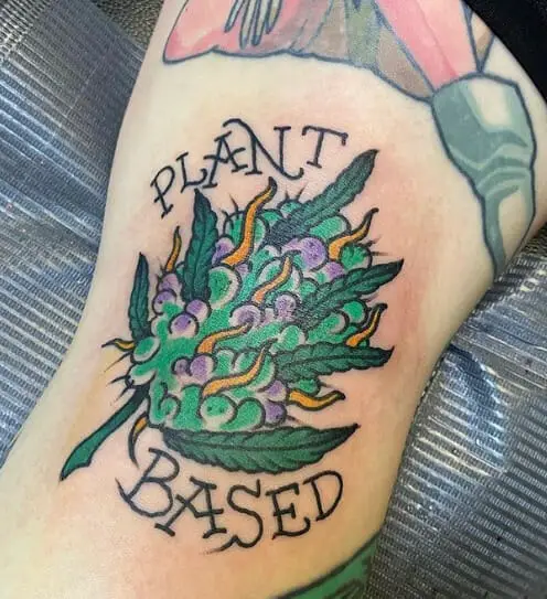 80 Top-Notch Weed Tattoo Designs You Must See! - Psycho Tats